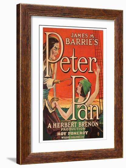 Peter Pan-null-Framed Premium Giclee Print