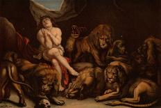 Daniel in the Lions' Den (Colour Litho)-Peter Paul (after) Rubens-Giclee Print