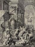 King Henri IV of France with Marie De 'Medici in 16Th Century (Lithograph)-Peter Paul (after) Rubens-Giclee Print