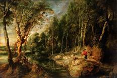 The Garden of Eden with the Fall of Man, about 1616-Peter Paul Rubens-Giclee Print