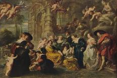 'Susanne Fourment', c17th century-Peter Paul Rubens-Framed Giclee Print