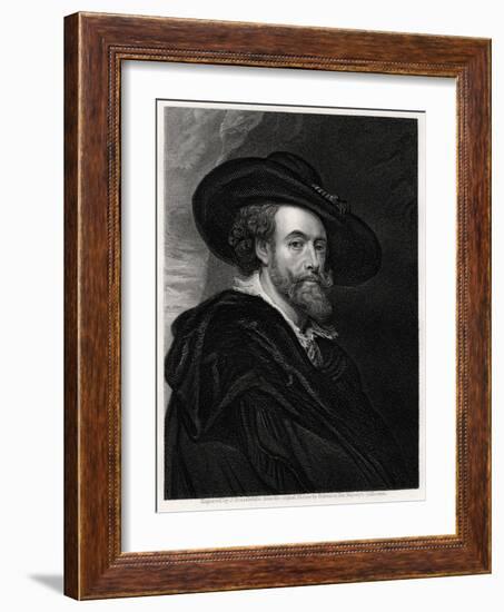 Peter Paul Rubens, Flemish Artist, 19th Century-James Posselwhite-Framed Giclee Print