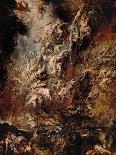 The Fall of the Damned-Peter Paul Rubens-Framed Giclee Print