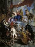 The Holy Family surrounded by Saints, ca. 1630-Peter Paul Rubens-Giclee Print