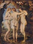 Adam and Eve in the earthly paradise-Peter Paul Rubens-Giclee Print