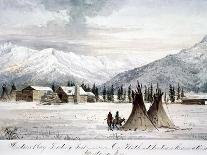 Trading Outpost, C1860-Peter Petersen Tofft-Premier Image Canvas