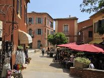 Traditional Old Stone Houses, Les Plus Beaux Villages De France, Menerbes, Provence, France, Europe-Peter Richardson-Framed Photographic Print