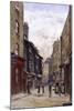 Peter's Lane, Clerkenwell, London, 1880-John Crowther-Mounted Giclee Print