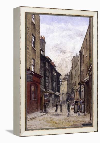 Peter's Lane, Clerkenwell, London, 1880-John Crowther-Framed Premier Image Canvas