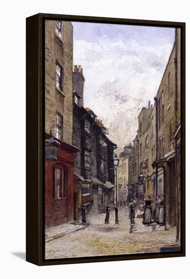 Peter's Lane, Clerkenwell, London, 1880-John Crowther-Framed Premier Image Canvas