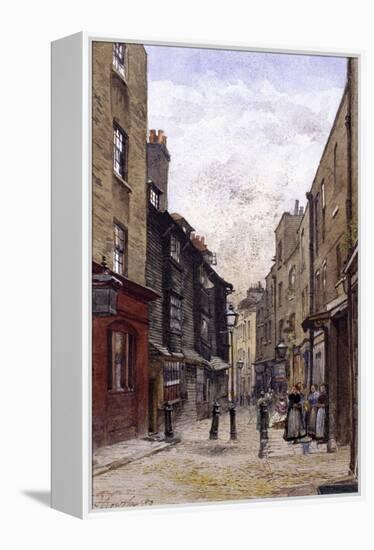 Peter's Lane, Clerkenwell, London, 1880-John Crowther-Framed Premier Image Canvas