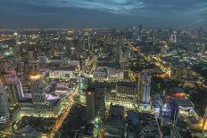 Bangkok cityscape, Thailand, Southeast Asia, Asia-Peter Schickert-Photographic Print