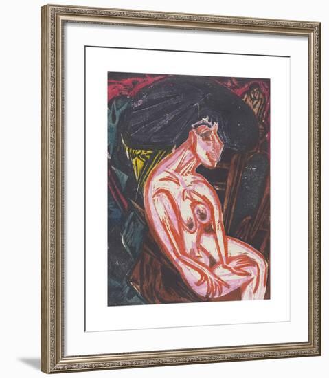 Peter Schlemihl's Wondrous Story - The Beloved-Ernst Ludwig Kirchner-Framed Premium Giclee Print