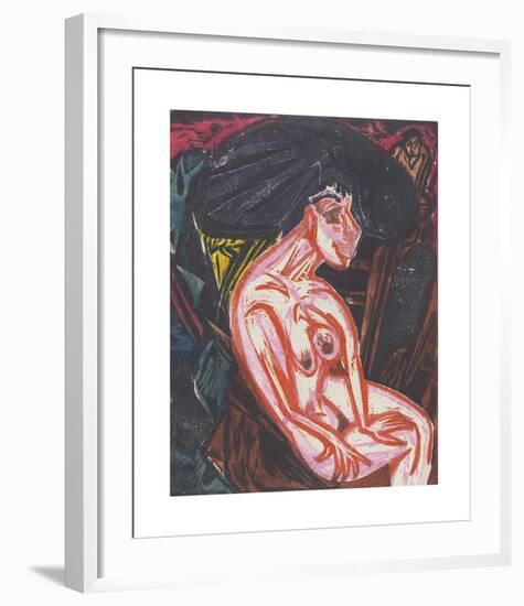 Peter Schlemihl's Wondrous Story - The Beloved-Ernst Ludwig Kirchner-Framed Premium Giclee Print