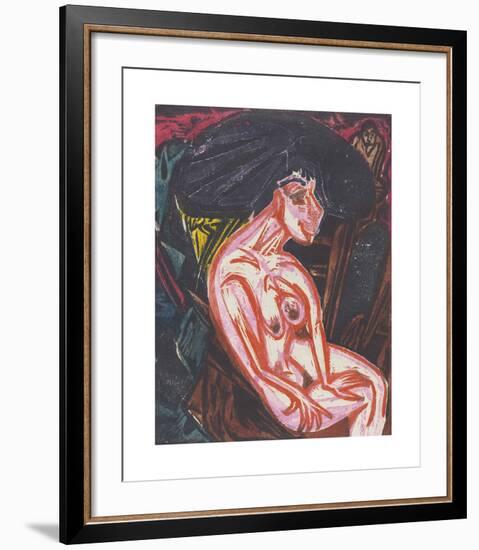 Peter Schlemihl's Wondrous Story - The Beloved-Ernst Ludwig Kirchner-Framed Premium Giclee Print