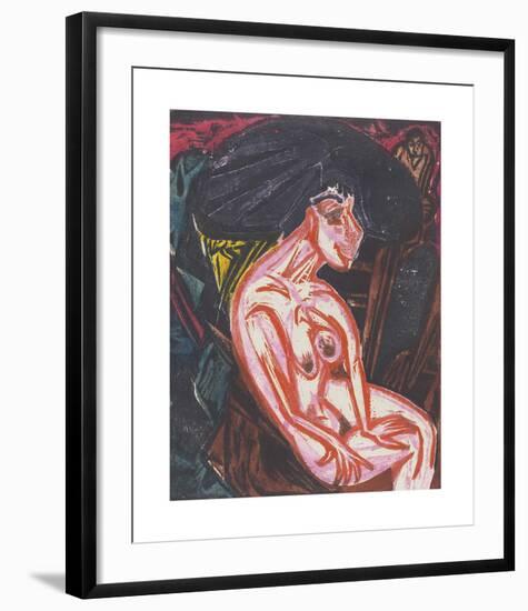 Peter Schlemihl's Wondrous Story - The Beloved-Ernst Ludwig Kirchner-Framed Premium Giclee Print