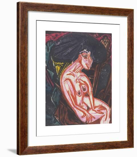 Peter Schlemihl's Wondrous Story - The Beloved-Ernst Ludwig Kirchner-Framed Premium Giclee Print