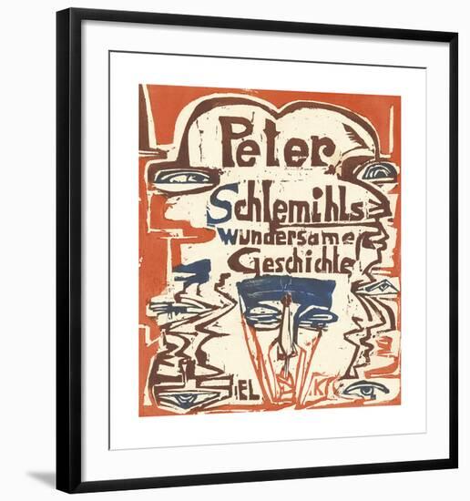 Peter Schlemihl's Wondrous Story - Title Page-Ernst Ludwig Kirchner-Framed Premium Giclee Print