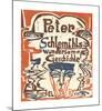 Peter Schlemihl's Wondrous Story - Title Page-Ernst Ludwig Kirchner-Mounted Premium Giclee Print