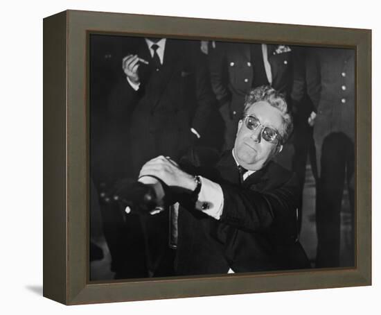 Peter Sellers, Dr. Strangelove or: How I Learned to Stop Worrying and Love the Bomb (1964)-null-Framed Stretched Canvas