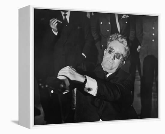 Peter Sellers, Dr. Strangelove or: How I Learned to Stop Worrying and Love the Bomb (1964)-null-Framed Stretched Canvas