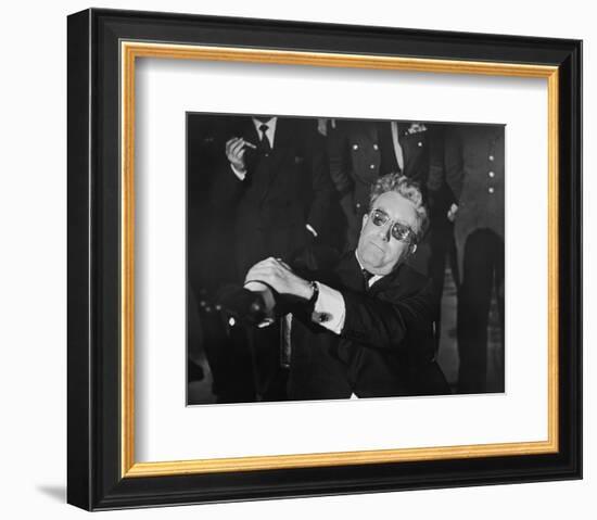 Peter Sellers, Dr. Strangelove or: How I Learned to Stop Worrying and Love the Bomb (1964)-null-Framed Photo