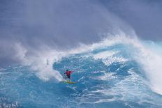 Surfing Jaws-Peter Stahl-Framed Photographic Print