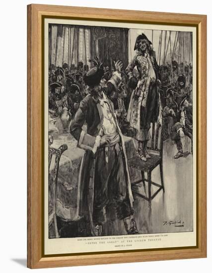 Peter the Great at the Lyceum Theatre-null-Framed Premier Image Canvas