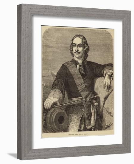 Peter the Great-Hippolyte Delaroche-Framed Giclee Print