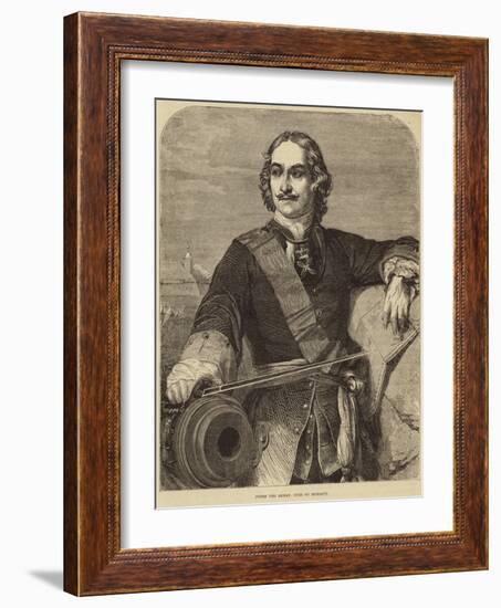 Peter the Great-Hippolyte Delaroche-Framed Giclee Print