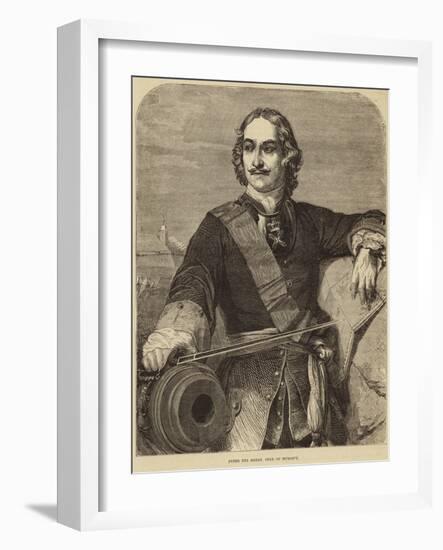 Peter the Great-Hippolyte Delaroche-Framed Giclee Print