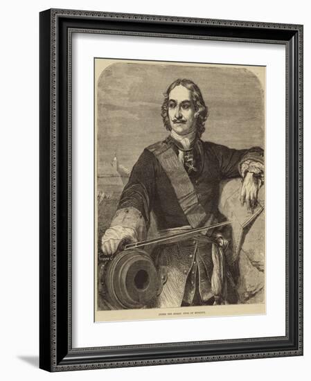 Peter the Great-Hippolyte Delaroche-Framed Giclee Print