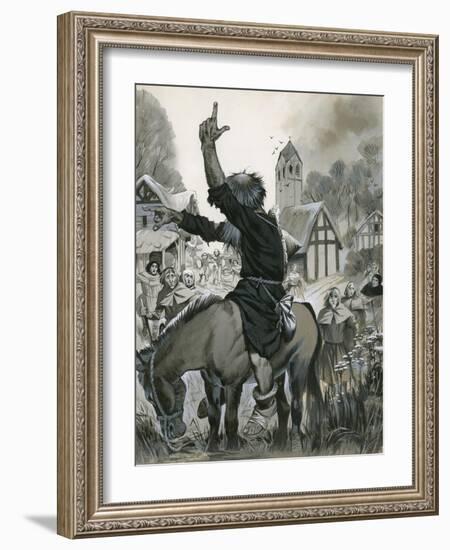 Peter the Hermit-Angus Mcbride-Framed Giclee Print