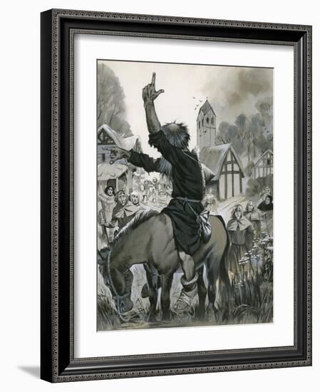 Peter the Hermit-Angus Mcbride-Framed Giclee Print