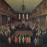 The House of Commons in Session, 1710-Peter Tillemans-Giclee Print