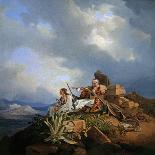 Armatoles Near Athens, 1829-Peter Von Hess-Framed Premier Image Canvas