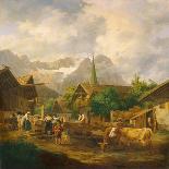 Morning in Partenkirchen, 1819-Peter Von Hess-Giclee Print