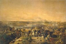 The Battle of Borodino on August 26, 1812, 1843-Peter Von Hess-Mounted Giclee Print