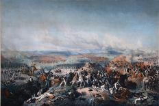 The Battle of Borodino on August 26, 1812, 1843-Peter Von Hess-Mounted Giclee Print