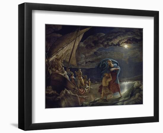 Peter Walks on Water, 1806/07-Philipp Otto Runge-Framed Giclee Print