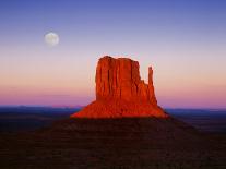 Moon Over Monument Valley, Arizona-Peter Walton-Photographic Print