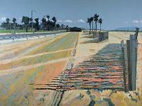 Fence on the Beach, Santa Monica, USA, 2002-Peter Wilson-Giclee Print
