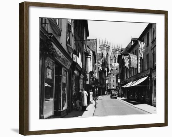 Petergate, York-null-Framed Photographic Print