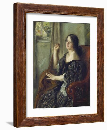 Petermannchen, 1902-Lovis Corinth-Framed Giclee Print