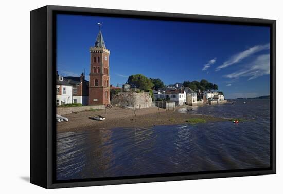 Peters Tower, the Harbour, Lympstone, Exe Estuary, Devon, England, United Kingdom, Europe-Rob Cousins-Framed Premier Image Canvas