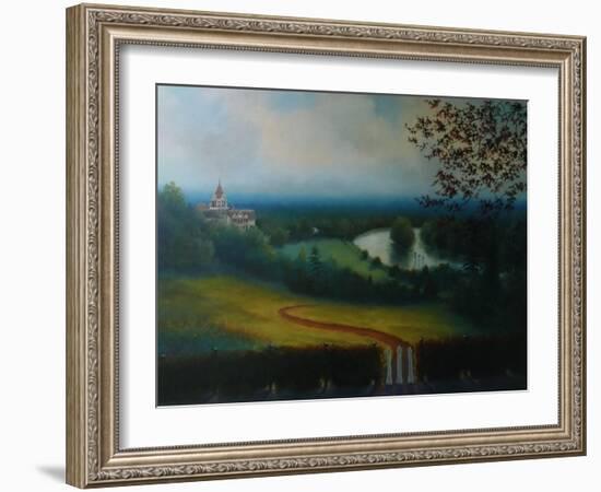 Petersham Hotel, 2011 Landscape-Lee Campbell-Framed Giclee Print