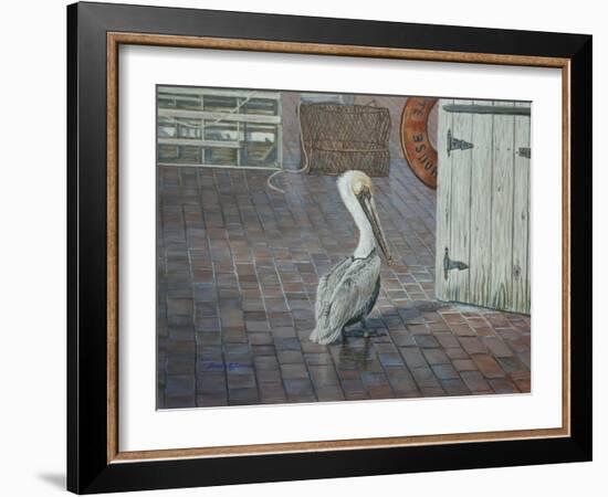 Petes' Pelican-Bruce Dumas-Framed Giclee Print