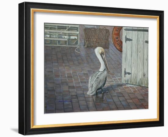 Petes' Pelican-Bruce Dumas-Framed Giclee Print