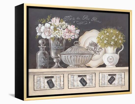 Petit Bistro-Stefania Ferri-Framed Stretched Canvas