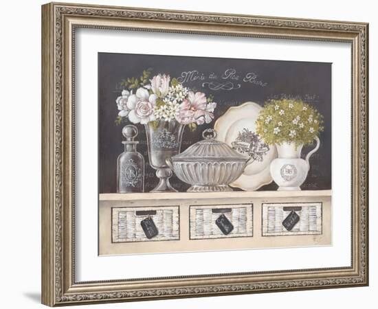 Petit Bistro-Stefania Ferri-Framed Art Print